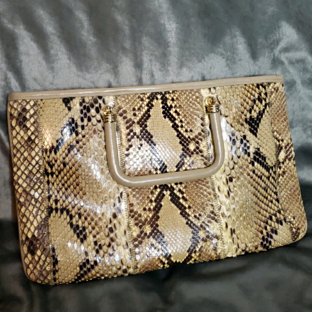 Vintage Python/ Snakeskin Handbag